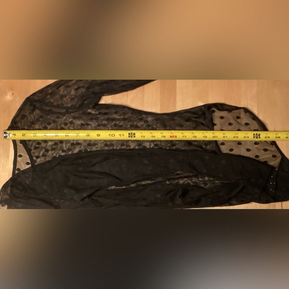 Bodysuit mesh polka dot long sleeve - Picture 12 of 12